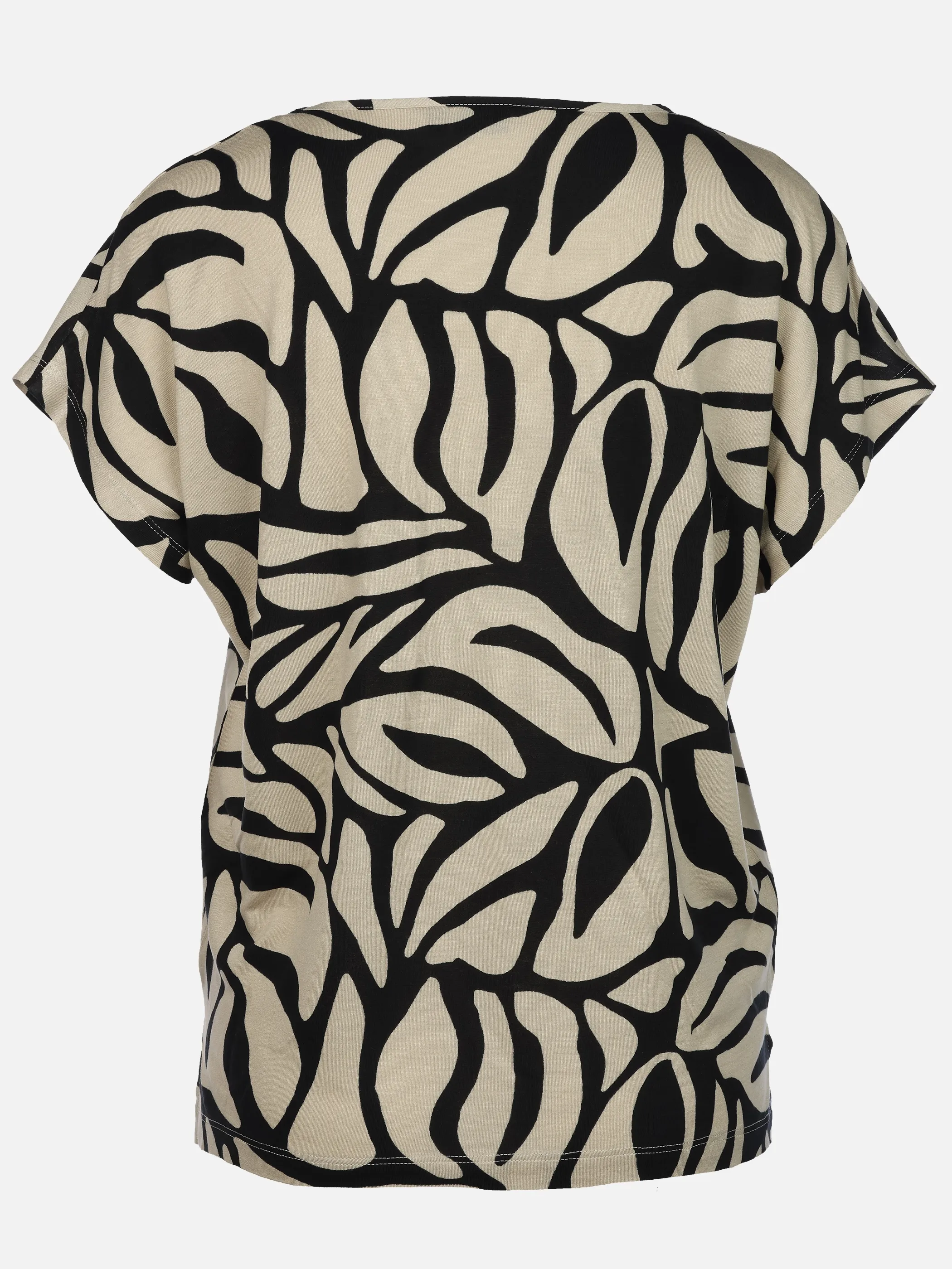 Lisa Tossa Da-Materialmix T-Shirt Beige 926208 OAK 2